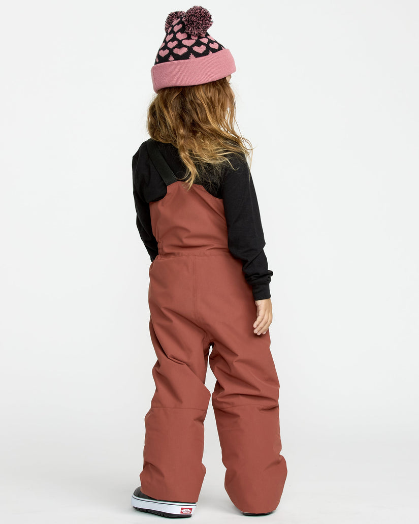 Little Flurry Insulated Bib Overall - Henna