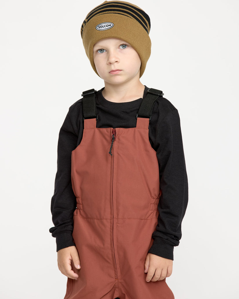 Little Flurry Insulated Bib Overall - Henna
