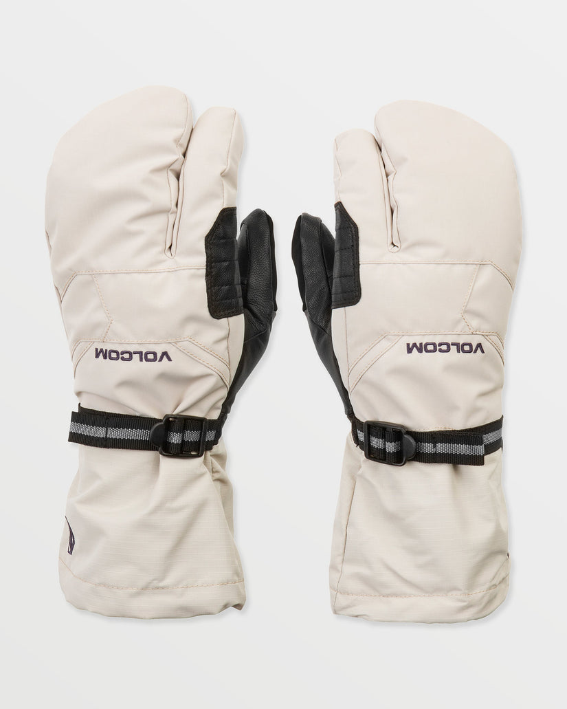V.Snow Trigger Mittens - Stone
