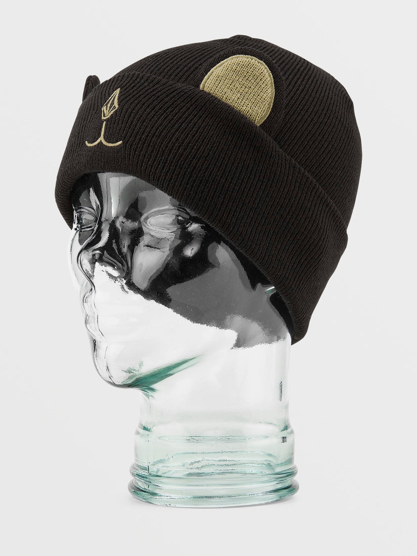 Snow Creature Beanie - BLACK - (KIDS) (NN5852400_BLK) [1]