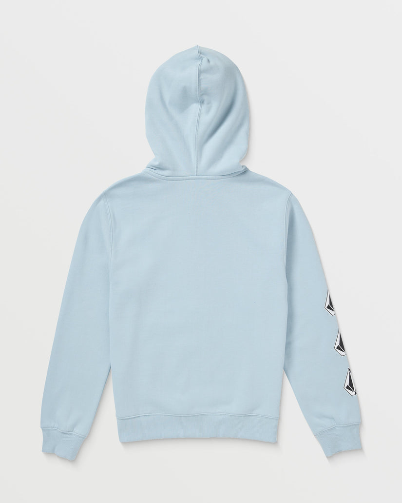 Iconic Stone Zip Hoodie - ICE BLUE - (KIDS)