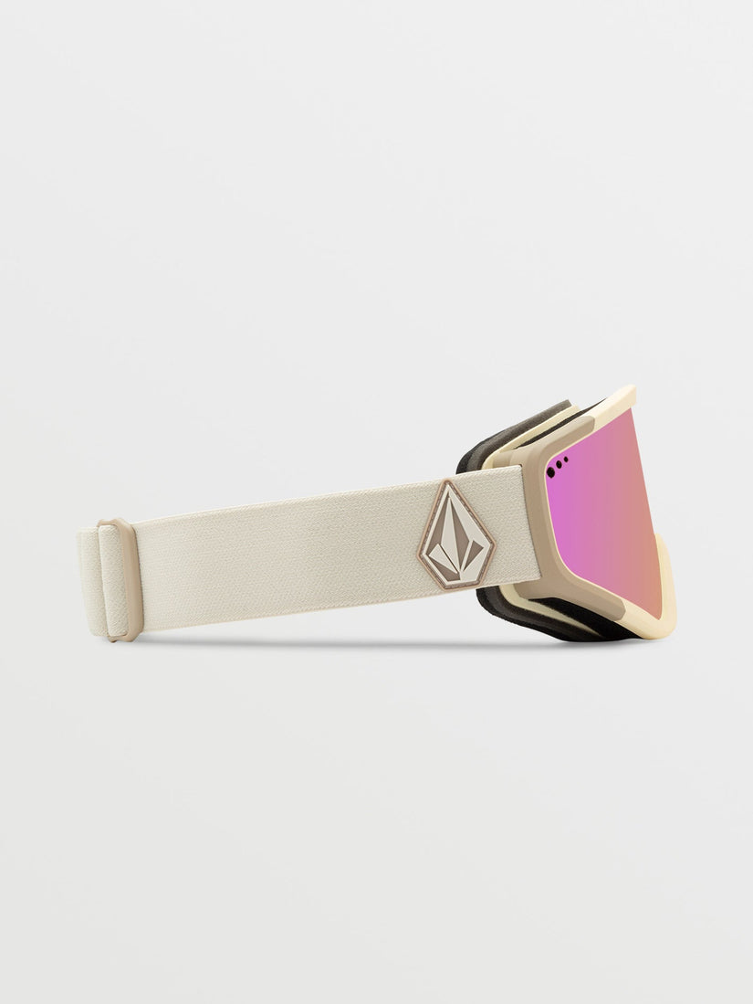 Attunga Khakiest/Sand Goggle (+ Bonus Lens - Yellow) - PINK CHROME (VG0823507_PICH) [1]