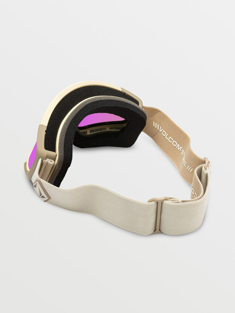 Attunga Khakiest/Sand Goggle (+ Bonus Lens - Yellow) - PINK CHROME (VG0823507_PICH) [2]