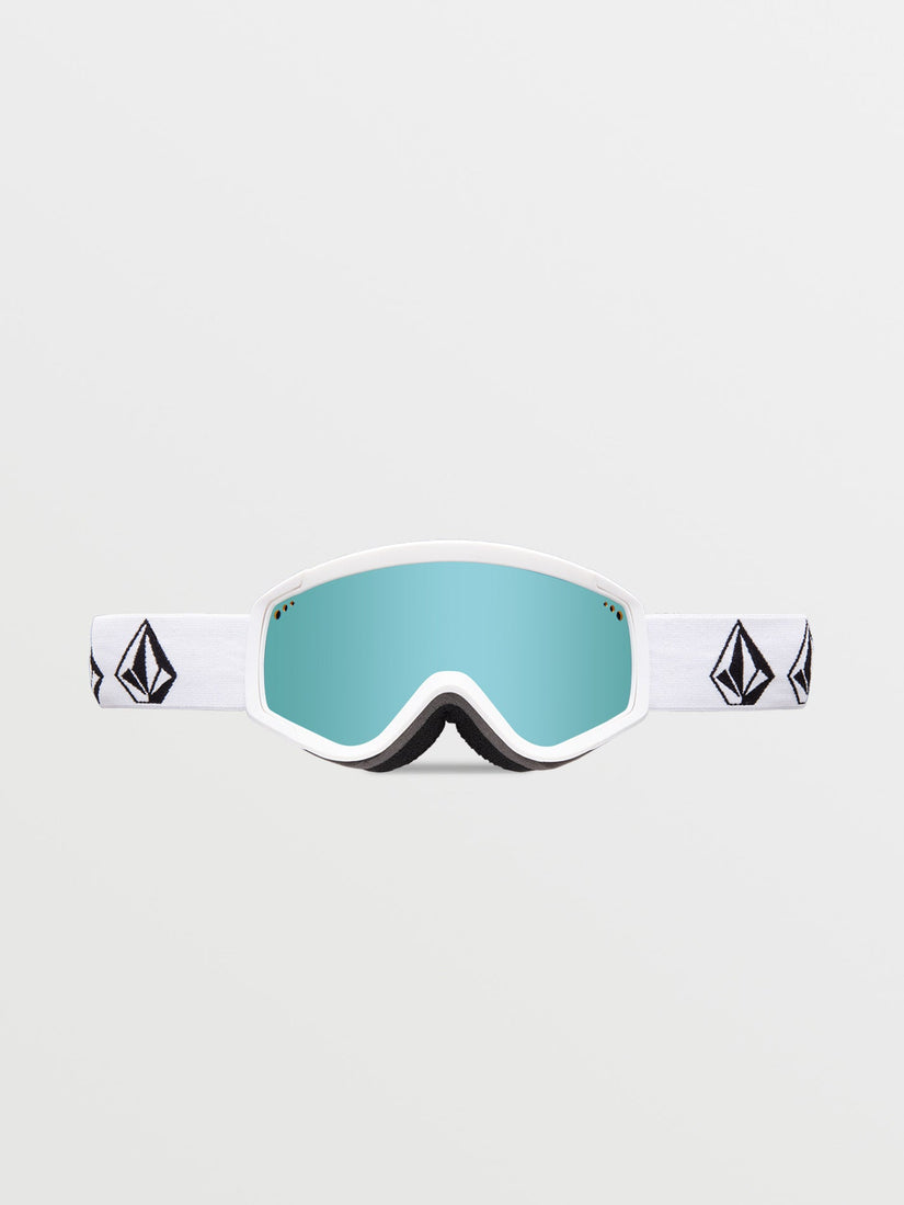 Attunga Youth Matte White Stone (+ Bonus Lens - Dark Grey) - ICE CHROME (VG0923503_ICCH) [B]