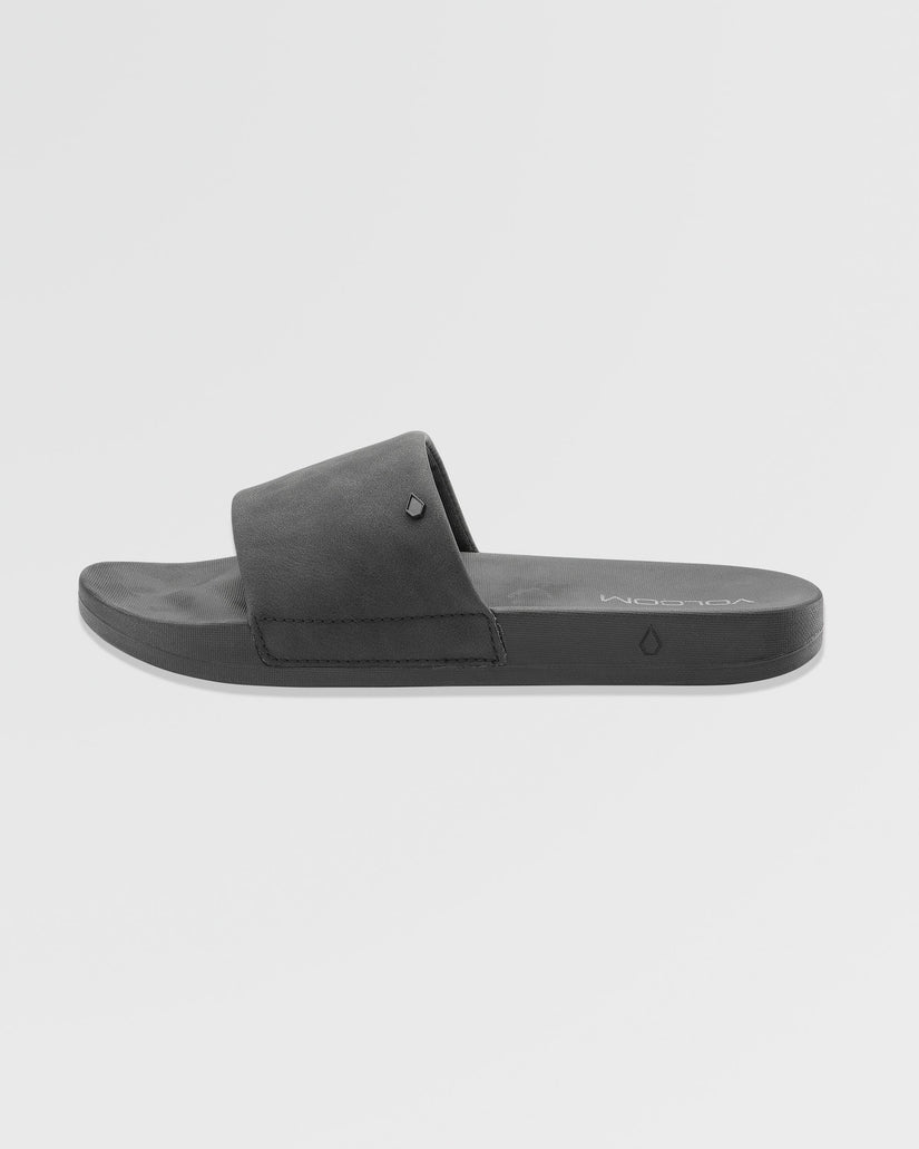 Volcation Slide Sandals - BLACK OUT