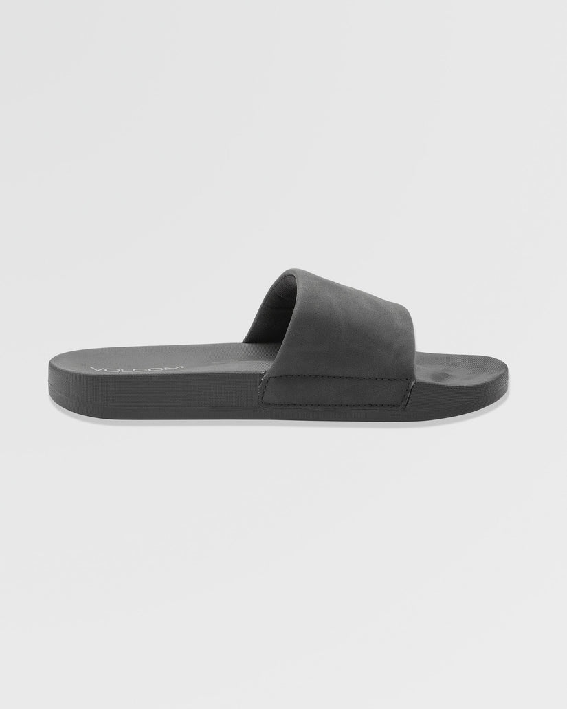 Volcation Slide Sandals - BLACK OUT