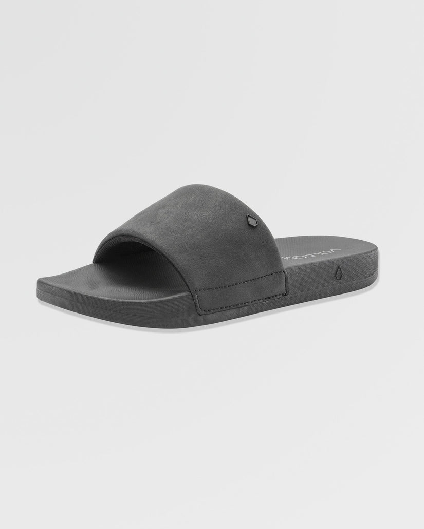 Volcation Slide Sandals - BLACK OUT