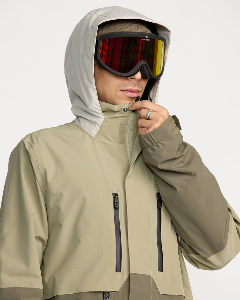 Rnge Stretch 30K Jacket - Moss Green