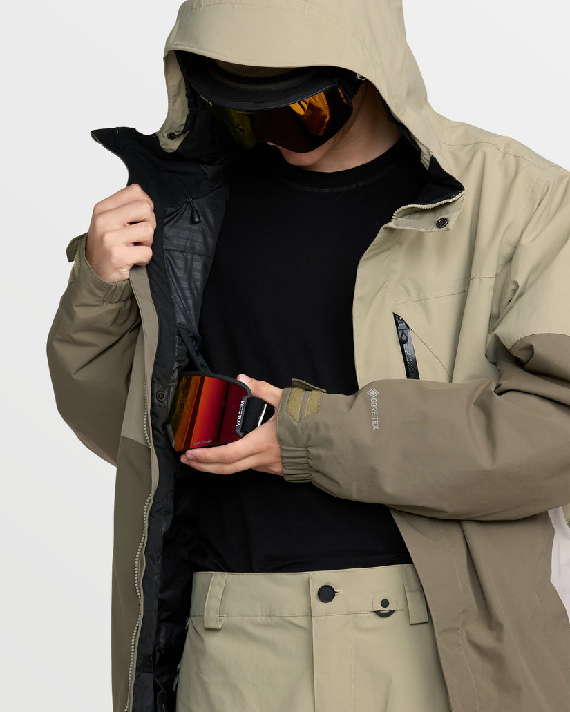 L Insulated Gore-Tex Jacket - Moss Green