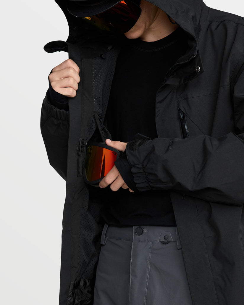 L Insulated Gore-Tex Jacket - Black