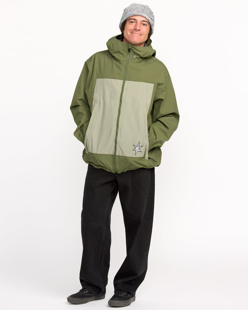 Arthur 3L Jacket - Dark Olive