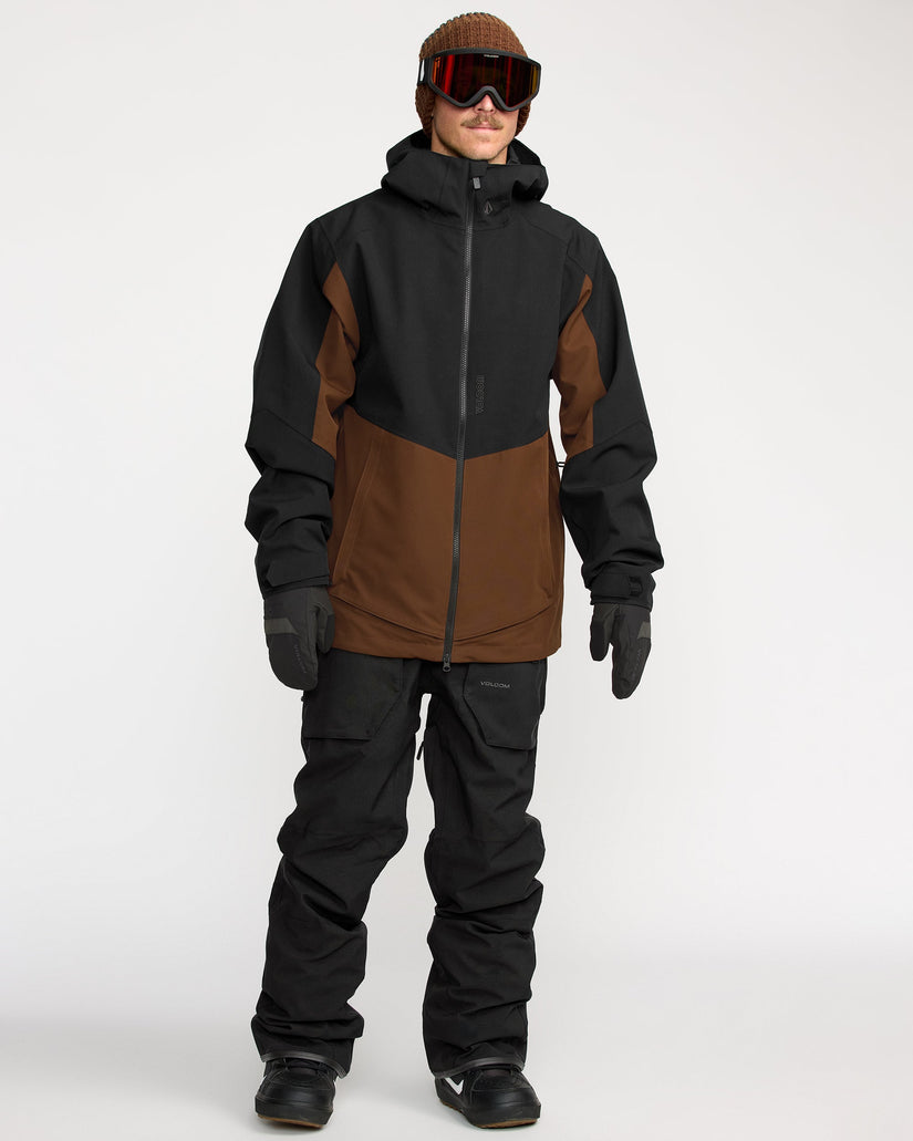 Brighton Full Zip Jacket - Brown