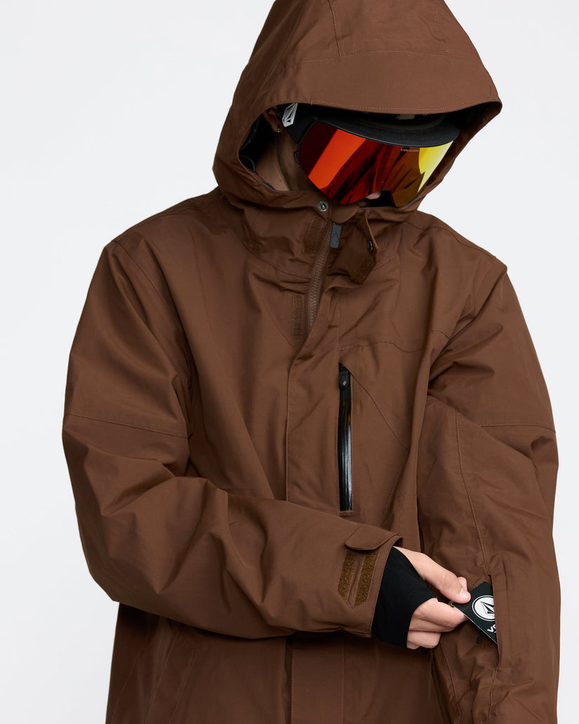 L Gore-Tex Jacket - Brown