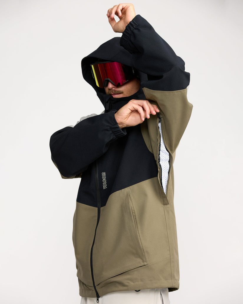 Brighton Full Zip Jacket - Military