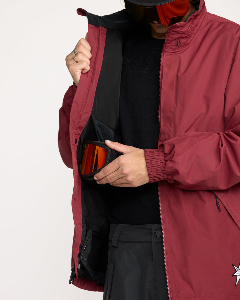 Longo Gore-Tex Jacket - Burnt Red
