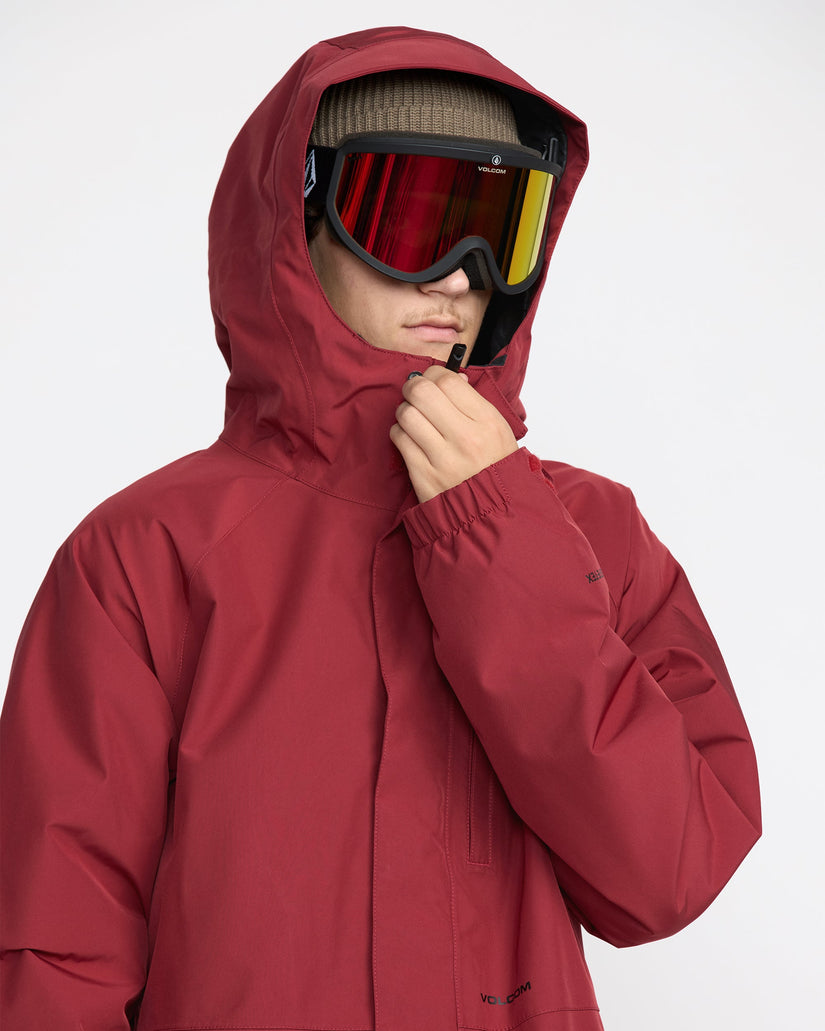 Dua Insulated Gore-Tex Jacket - Burnt Red