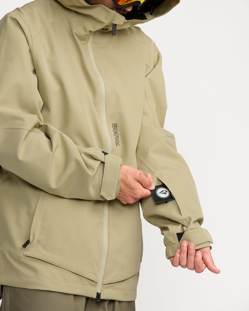 Brighton Full Zip Jacket - Moss Green