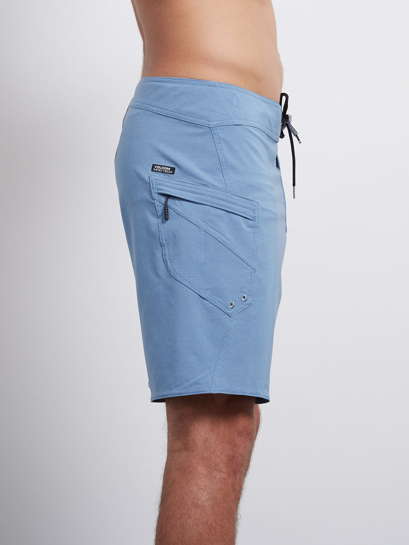 Lido Solid Mod 18 Boardshort - Wrecked Indigo