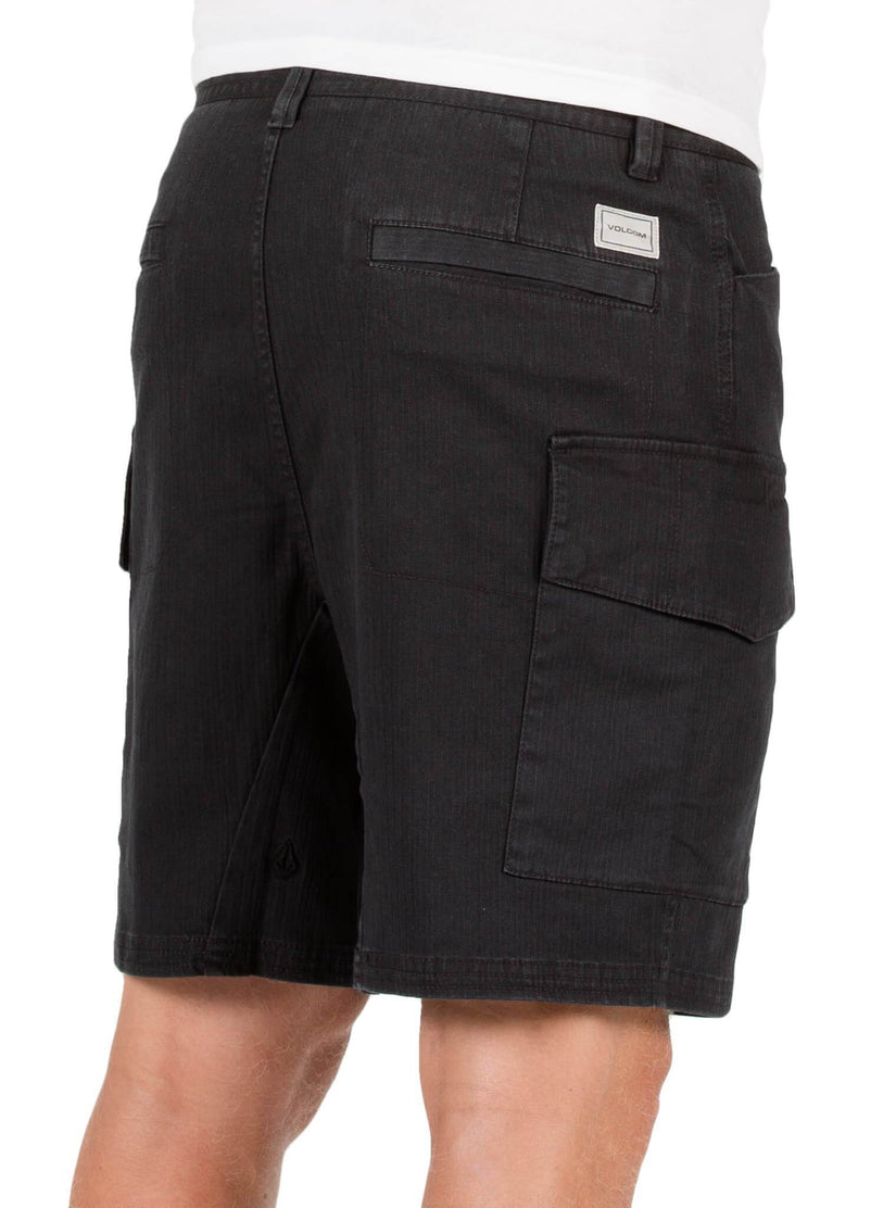 Base Cargo Shorts - Black