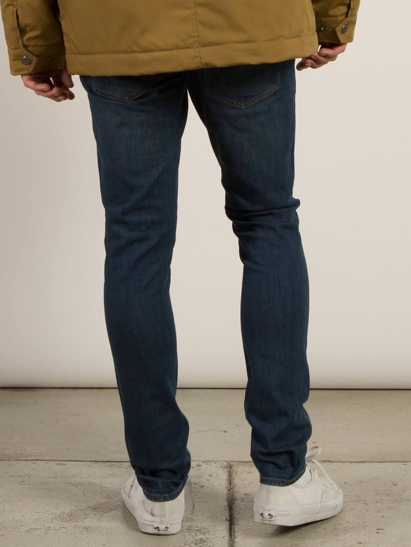 2X4 Tapered Jeans - Dust Bowl Indigo