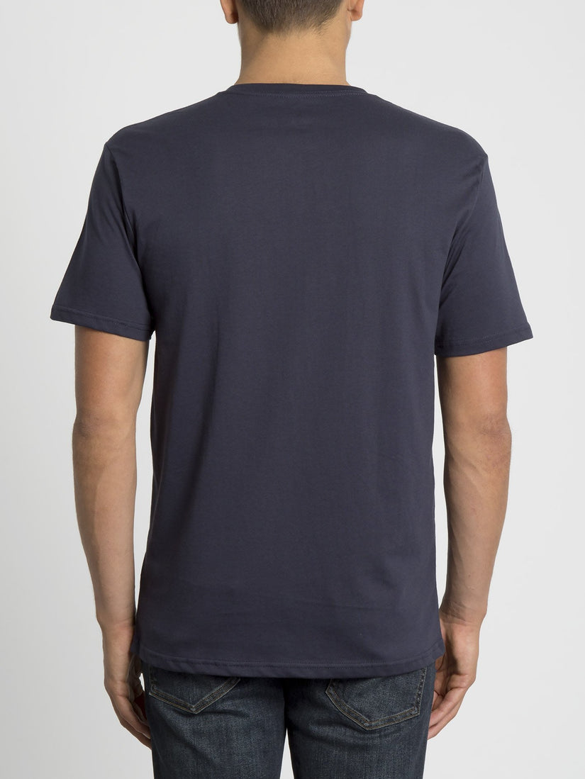 Stone Blank T-shirt - Navy (A3531952_NVY) [B]
