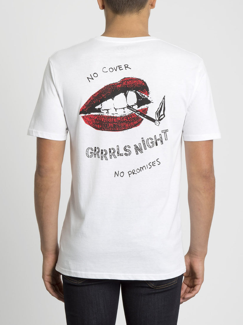 Ladies Night T-shirt - White (A3531961_WHT) [B]