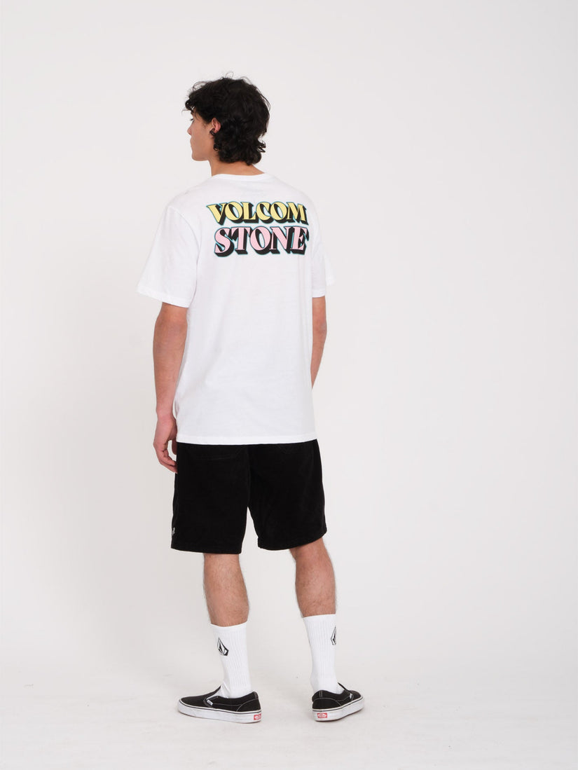 Stript T-shirt - WHITE