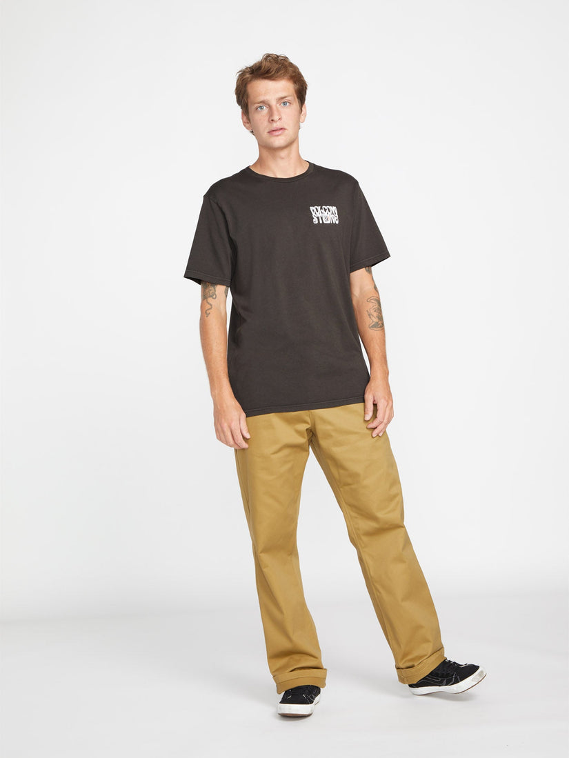 Feline T-shirt - RINSED BLACK