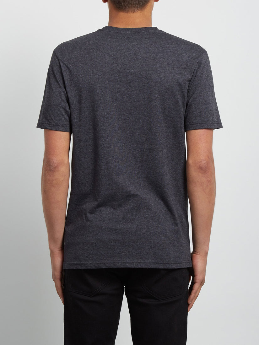 Rip Pocket Short Sleeve Tee - Heather Black