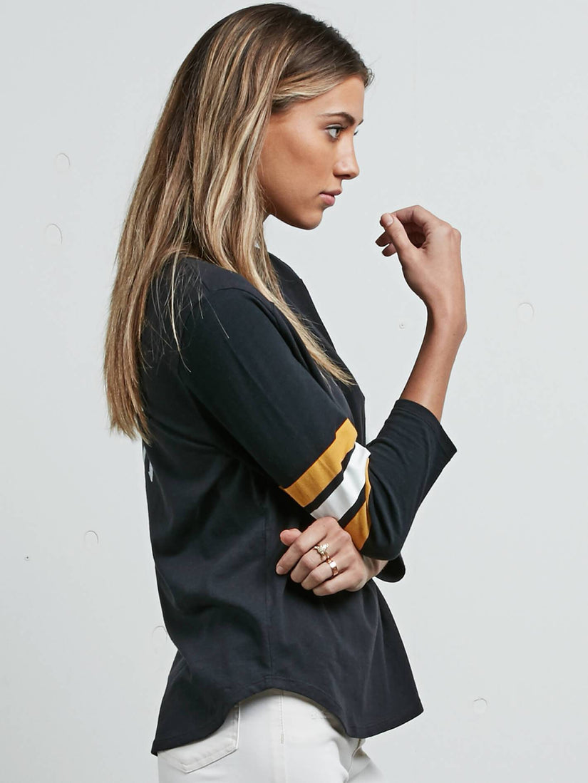 Outta Here Long Sleeve Tee - Black