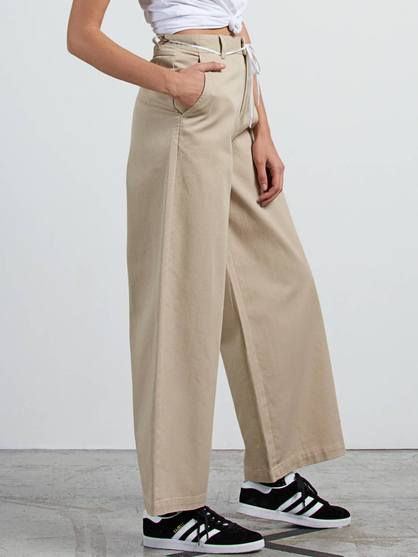 Slashing Stone Trousers - Oxford Tan