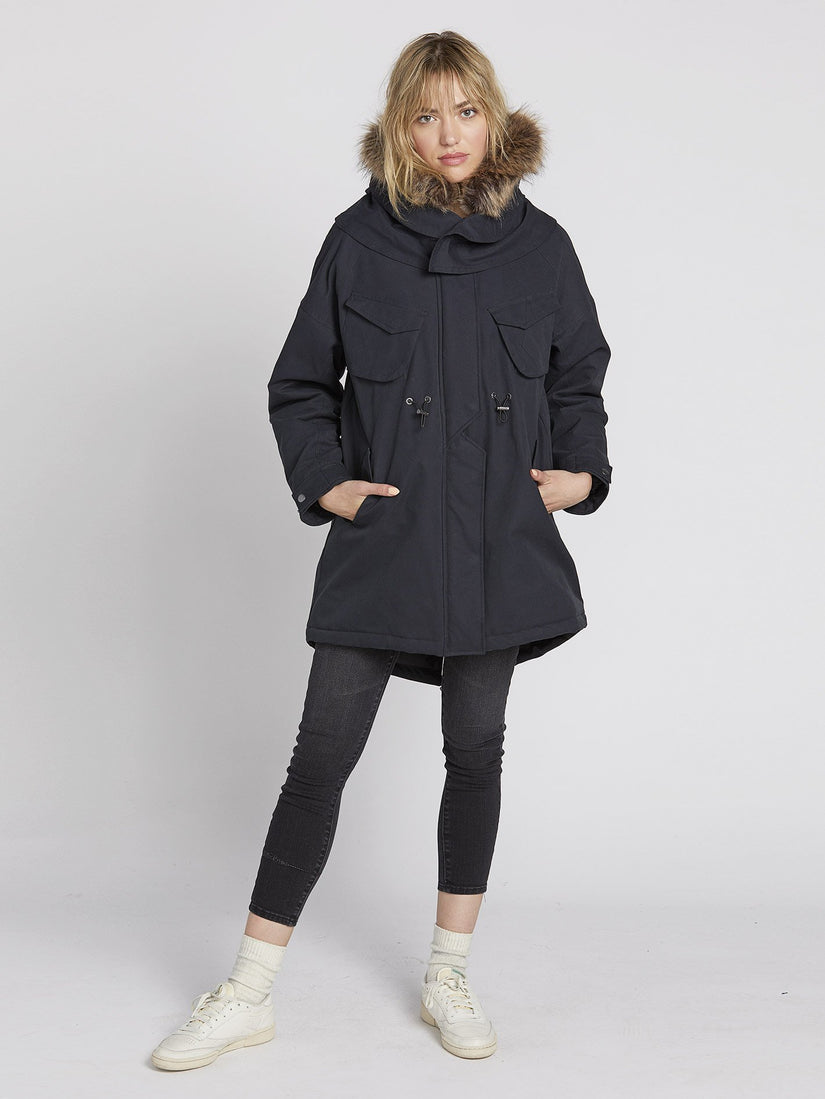 Parka Rainy Shiny 5K - Black (B1531959_BLK) [6]