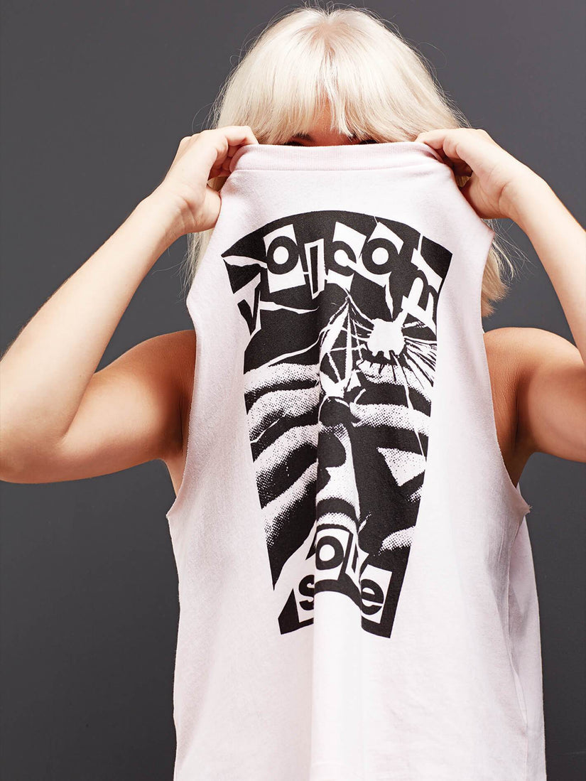 Get High Neck Tank - Light Pink