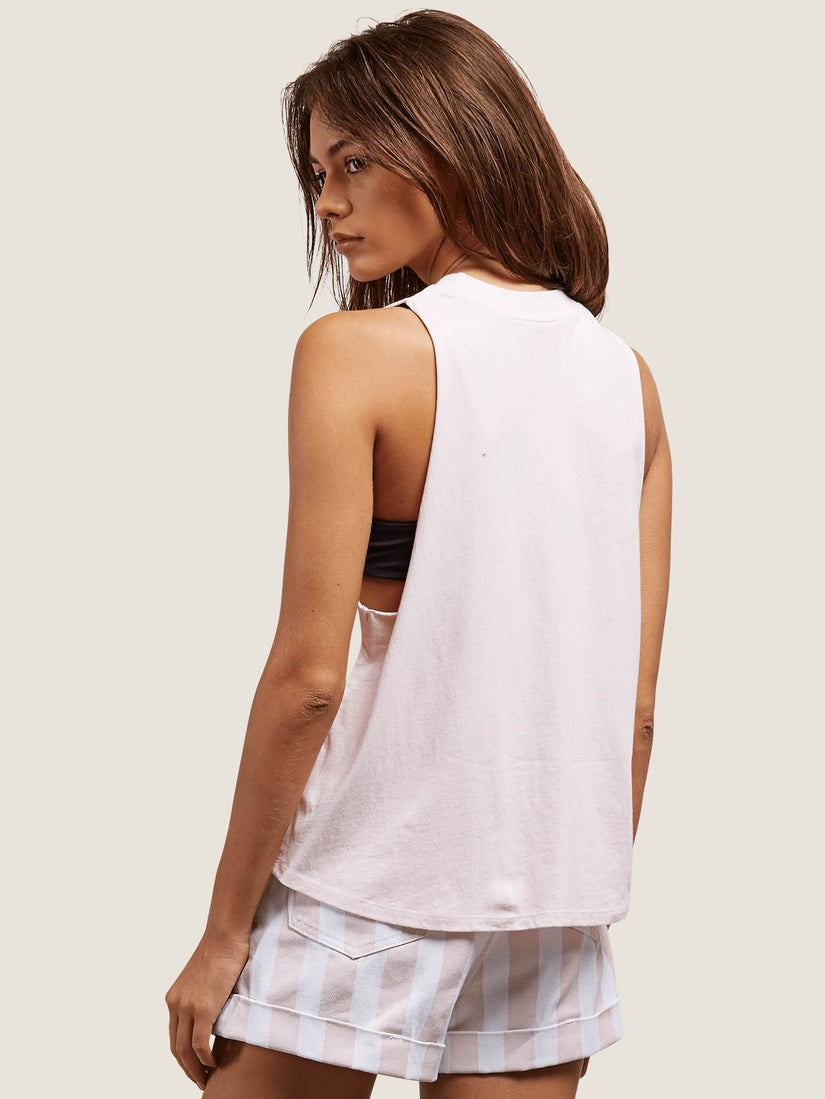 Get High Neck Tank - Light Pink