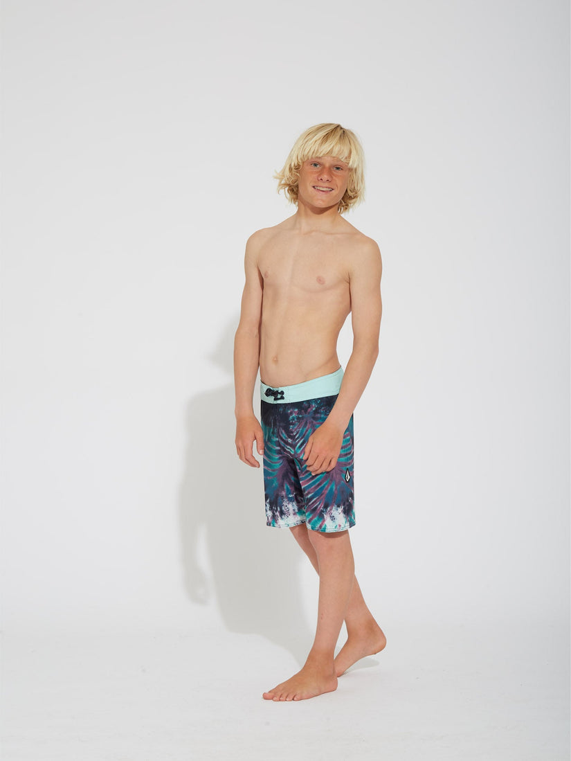 Mad Wash Mod 16" Boardshort - NAVY - (KIDS) (C0812313_NVY) [3]