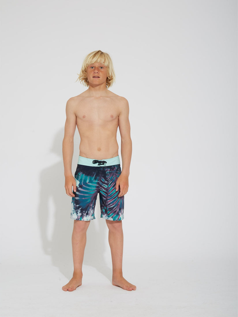 Mad Wash Mod 16" Boardshort - NAVY - (KIDS) (C0812313_NVY) [F]