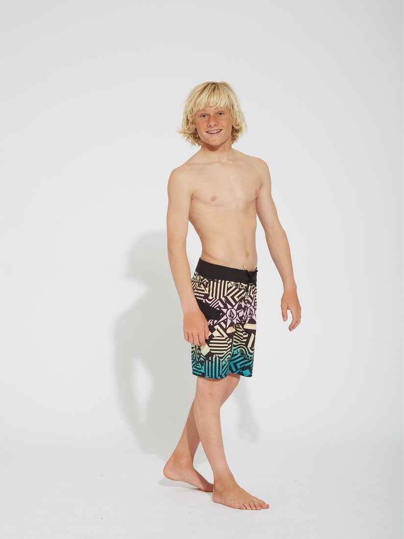 Mod Ringer 16" Boardshort - BLACK - (KIDS) (C0812334_BLK) [2]