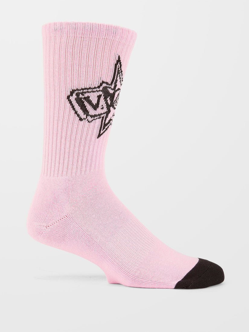 Volcom Ent Socks - REEF PINK (D6312301_RFP) [1]