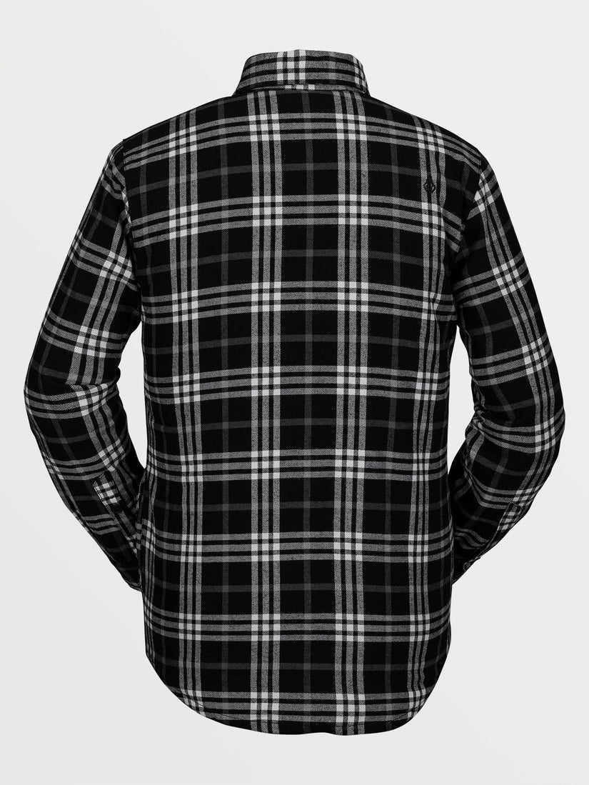 SHERPA FLANNEL JACKET (G1552100_BLK) [B]