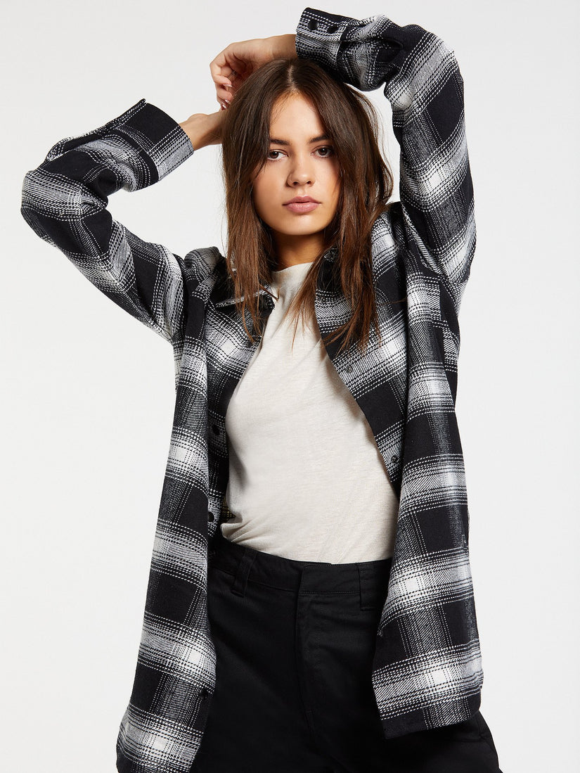JENNY FLANNEL JACKET (H1552103_BLK) [22]