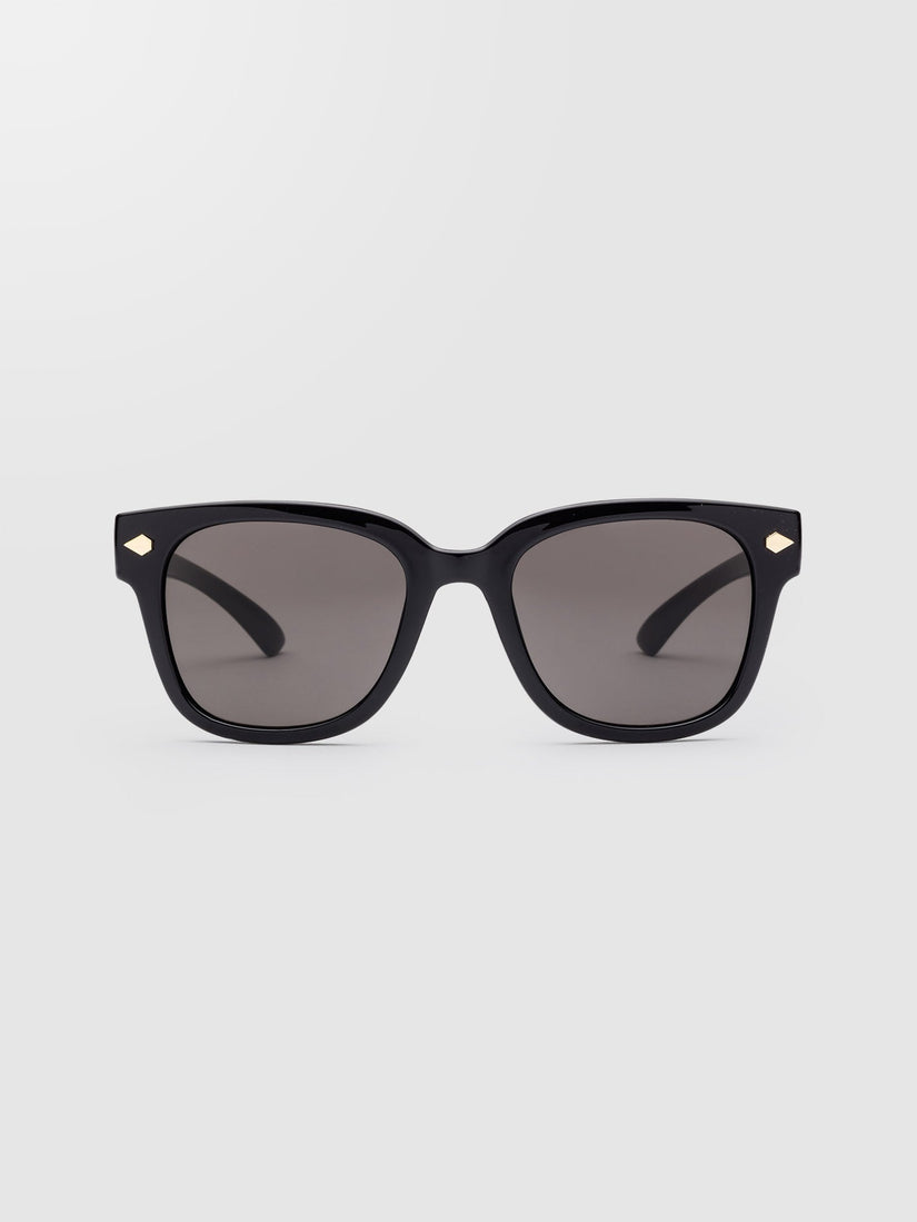 Freestyle Gloss Black Sunglasses (Gray Lens) - GRAY (VE02100201_0000) [F]
