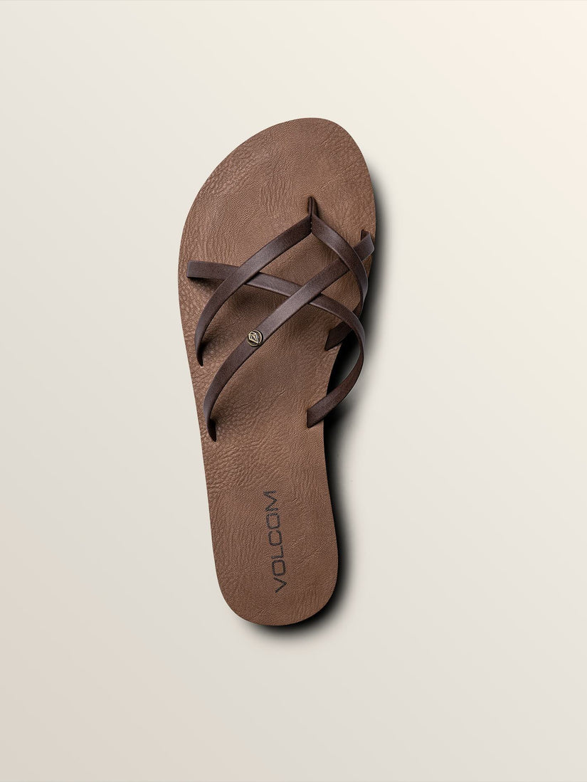 New School Sandals - Brown